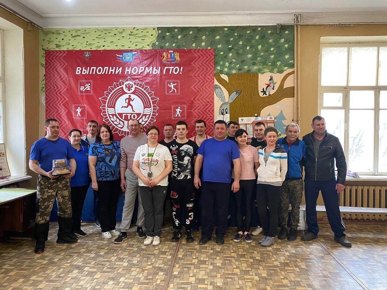 Сотрудники пожарной части п. Ильинское выполнили нормы ВФСК ГТО.
